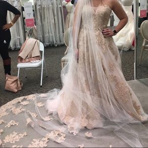 Original Oleg Cassini dress. Accessories inc.